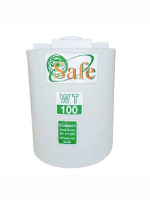 ถังน้ำดื่ม PE Safe ความจุ 100 ลิตร สีขาว รุ่น WT-100W