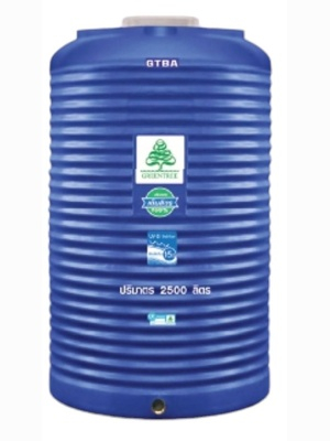 ถังเก็บน้ำบนดินPE กรีนทรี รุ่น GTBA-2500