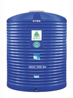 ถังเก็บน้ำบนดินPE กรีนทรี รุ่น GTBA-3000