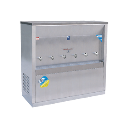 ตู้ทำน้ำเย็นสแตนเลส แบบรังผึ้ง ชนิดต่อท่อ รุ่น MC-6P