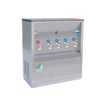 ตู้ทำน้ำร้อน น้ำเย็นสแตนเลส แบบรังผึ้ง ชนิดต่อท่อ รุ่น MCH-5P (H1C4)