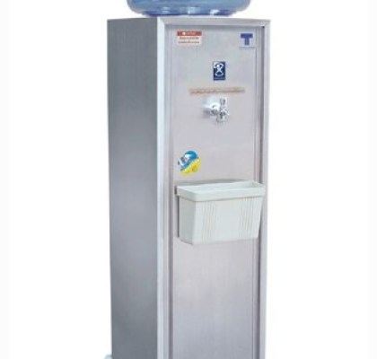 ตู้ทำน้ำเย็นสแตนเลส ชนิดต่อท่อ-ถังคว่ำ 8 ลิตร รุ่น STD-8L