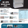 ตู้ทำน้ำเย็นสแตนเลส แบบต่อท่อ แผงร้อน รุ่น MC-6PW