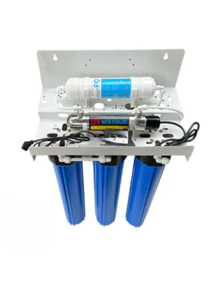 เครื่องกรองน้ำดื่มแบบอันเดอร์ซิงค์ ระบบ UV 5 ขั้นตอน รุ่น US-UV11-20P